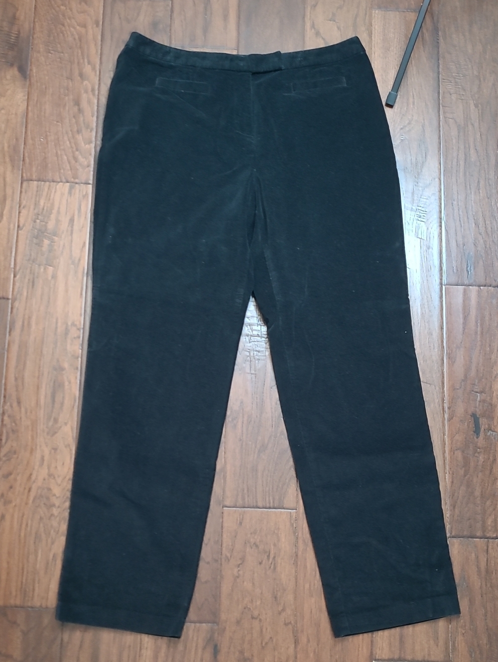 Talbots Black Velvet Pants size 14